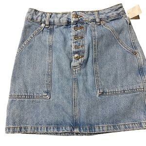 TOPSHOP Denim Skirt